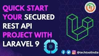 How to make secured rest api in laravel 9 | Rest API in Laravel 9 | Laravel 9 API Tutorial