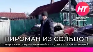 Задержан подозреваемый в поджогах автомобилей в Сольцах