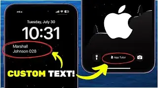 How to Add Custom Text to iPhone Lock Screen (Multiple Ways)