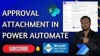 Flow Approval Attachments in Power Automate