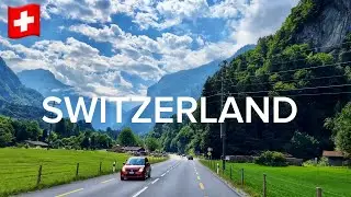 Driving in Switzerland🇨🇭Road to Lauterbrunnen || Travel Guide