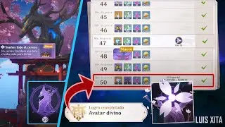 Cerezo Sagrado ◈「 Máximo nivel 50 」 Genshin Impact + Logro