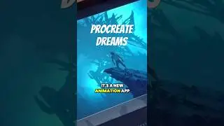 Procreate Dreams for Animation! #shorts #procreate