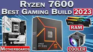 ‎️‍🔥 Insane Value! ‎️‍🔥 Best Ryzen 7600 Gaming PC Build 2023 | RAM, GPU, Motherboard