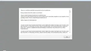 0800 098 8522 / 0800 090 3105  tech support scammers.