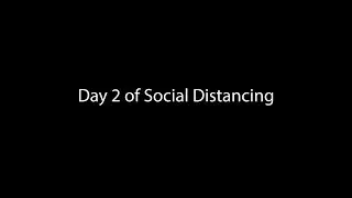 This is what "Social Distancing" looks like to a creative...