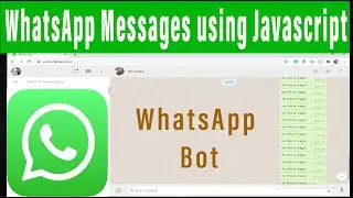 Send WhatsApp Messages using javascript | Whatsapp Automation puppeteer