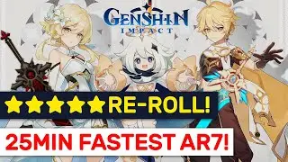 Fastest 25 Mins AR 7 Guide! 'Skip' Opening Cinematic! | Genshin Impact