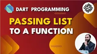 54. Dart Programming Language | Passing List to Function in Dart | Urdu/Hindi