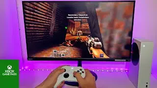 QUAKE II  on the XBOX Series S - POV Gameplay