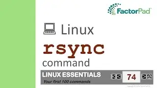 Linux rsync command summary with examples