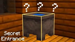 How to Make a Secret Cauldron Entrance in Minecraft