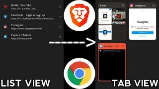 HOW TO ENABLE CARD TAB VIEW INCLUDING GROUP TABS ON GOOGLE CHROME OR ANY OTHER CHROME BASED BROWSERS