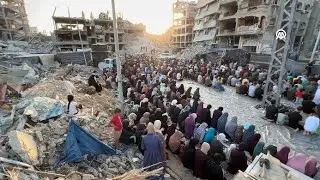 Eid al-Adha prayers in Gaza