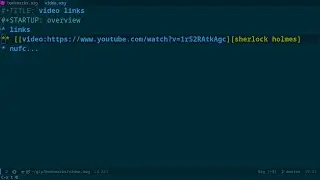 emacs org mode video link handler to open videos with mpv