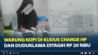 Viral Warung Kopi di Kudus Bikin Geger, Charge HP dan Duduk Lama Ditagih Rp 20 Ribu