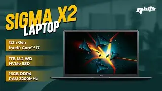Introducing Sigma X2 laptop | 12th Gen Intel® Core™ Processor | 3200Mhz DDR4 RAM & WD M.2 NVMe SSD