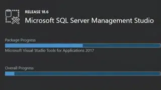 Upgrading SQL Server Management Studio (SSMS).