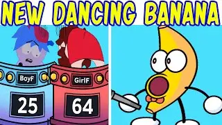 Friday Night Funkin' Vs Shovelware's Brain Game | Vs New Dancing Banana | No Brainer High Effort