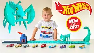 HOT WHEELS TOXIC Scorpion Attack Хот Вилс Атака ядовитого СКОРПИОНА Необычные машинки