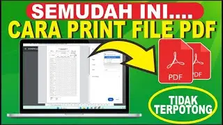 Cara Print File PDF | Cara Cetak Dokumen PDF