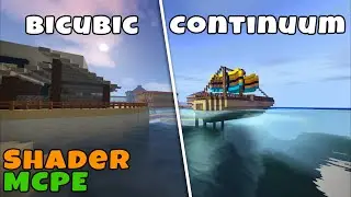 Minecraft Pe Bicubic vs Continuum remake Shaders | Realistic ultra shaders 2020 for MCPE 1.12 - 1.14