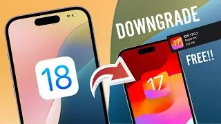 How To Downgrade iOS 18 To 17 Without Data Loss | Downgrade iOS 18 Beta To 17 | Downgrade iOS 18 |