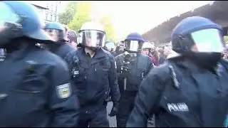 1.  Mai 2016 Berlin Kreuzberg - 18 Uhr Demo