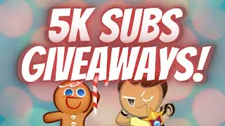 5K Subs Giveaway & Announcements! *Please Watch till the END*