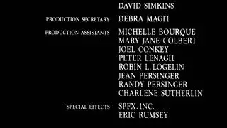 Children of the Corn (1984) end credits