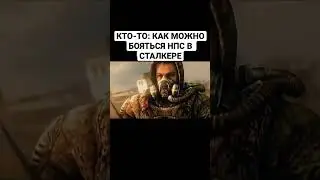 Как можно бояться НПС в Сталкере? #shorts #stalker #сталкер