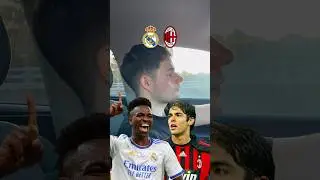 REAL MADRID 2022 VS AC MILAN 2007 #realmadrid #acmilan #vinijr #kaka #italy #futbol #football #cr7