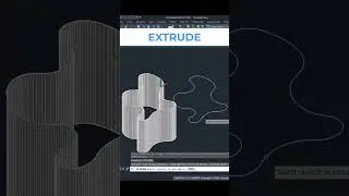 THICKNESS and EXTRUSION #autocadtutorial #autocadtips #autocadarchitecture