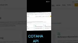 COTAHA API