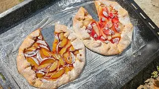 This is a real find! Autumn pie in 10 minutes Galette on cottage cheese dough Baking for tea quickly