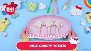 Cinnamoroll's rice crispy treats | Hello Kitty DIY