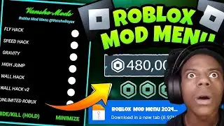 Roblox Mod Menu V.X Unlimited Robux|Free items & antiban|Roblox mod apk unlimited robux