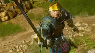 Witcher 3 - Defeat Golyat the giant (The Beast of Toussaint) Blood and Wine