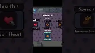 Tester feedback - Level up cards grow on hover #gamedev #shorts