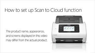 How to set up Scan to Cloud function