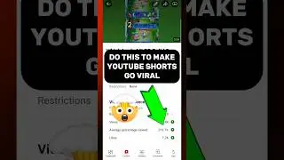 Do This To Make YouTube Shorts Go Viral 😮