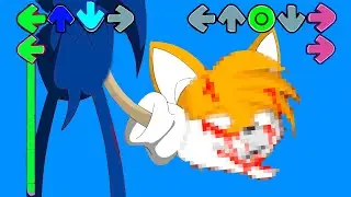 KNUCKLES takes revenge on SONIC.EXE for TILES (animation) Friday Night Funkin be like | FNF #1
