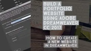 How to create a new website in Dreamweaver - Dreamweaver Templates [4/38]