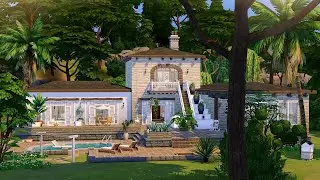 Tuscan House • The Sims 4 • No CC | Speed Build