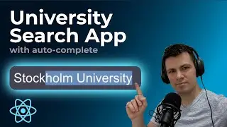 University Search App with React.js