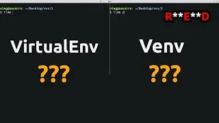 Python Virtualenv vs Venv - side by side comparison