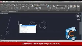 comando stretch autocad