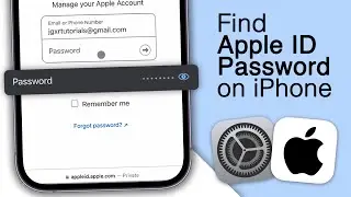 How To See Apple ID Password On iPhone! [2024]