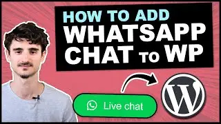 How to Add WhatsApp Chat to a WordPress Website [WhatsApp Click to Chat Plugin]