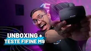 O NOVO LAPELA DA FIFINE - FIFINE M9 - UNBOXING + PRIMEIRAS IMPRESSÕES